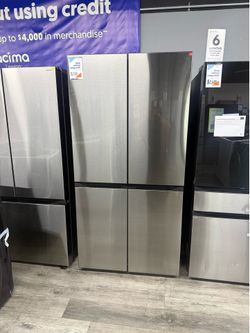 🔥 SAMSUNG BESPOKE 23 CU FT COUNTER DEPTH FOUR DOOR FLEX REFRIGERATOR 🔥