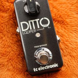 TC Electronic Dotto looper With Power Supply Guitar Pedal 