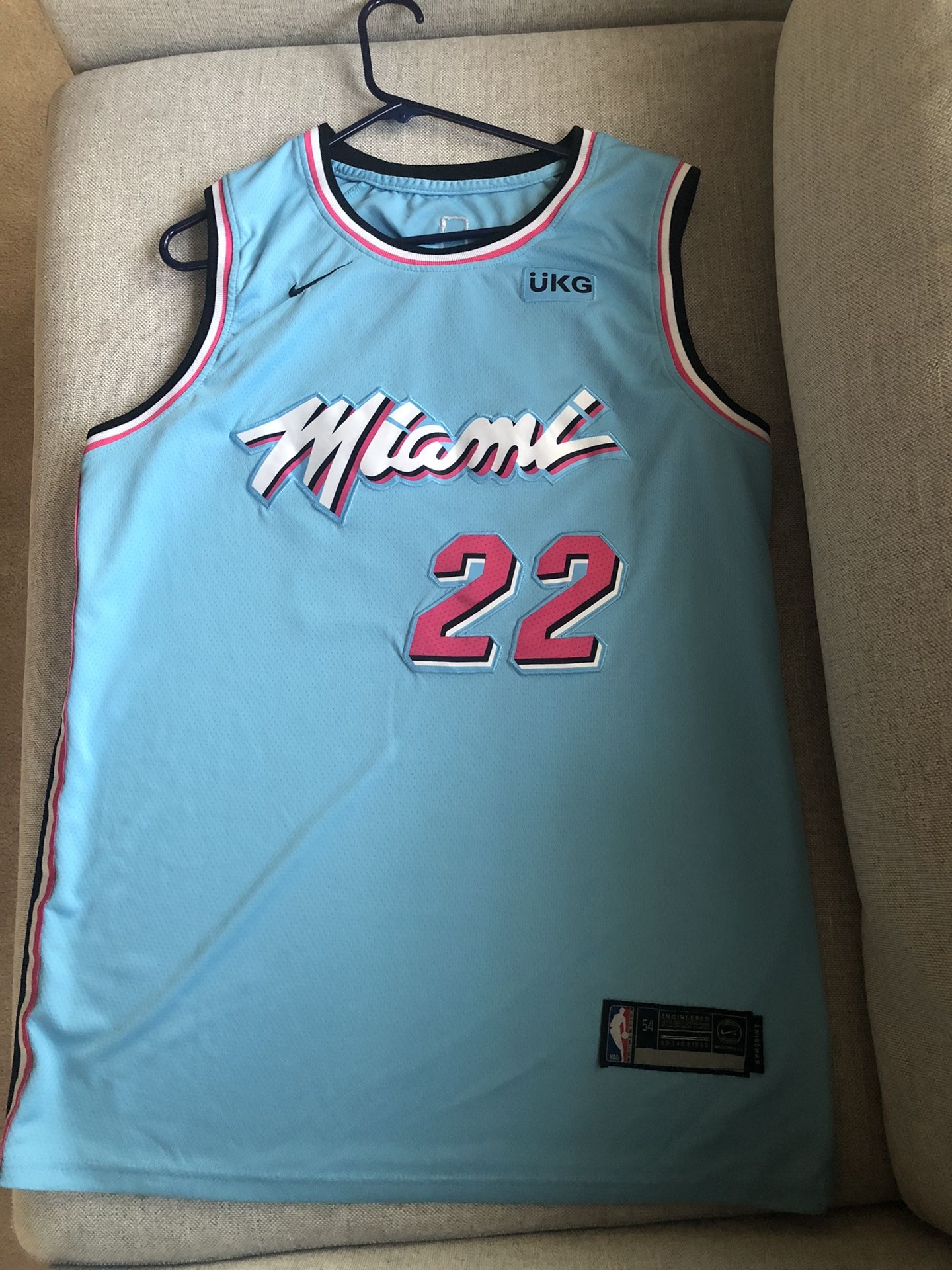 Jimmy Butler Miami Heat “Vice” Jersey Size 2XL (Fits Like XL)