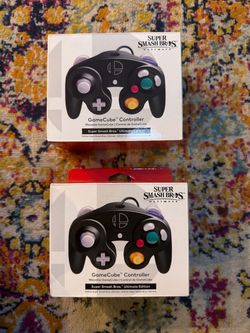 (sealed) Nintendo GameCube Super Smash Bros controllers  2x