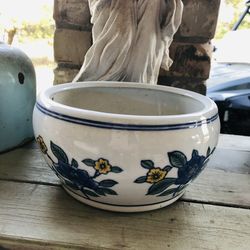 Vintage Ceramic Flower Pot