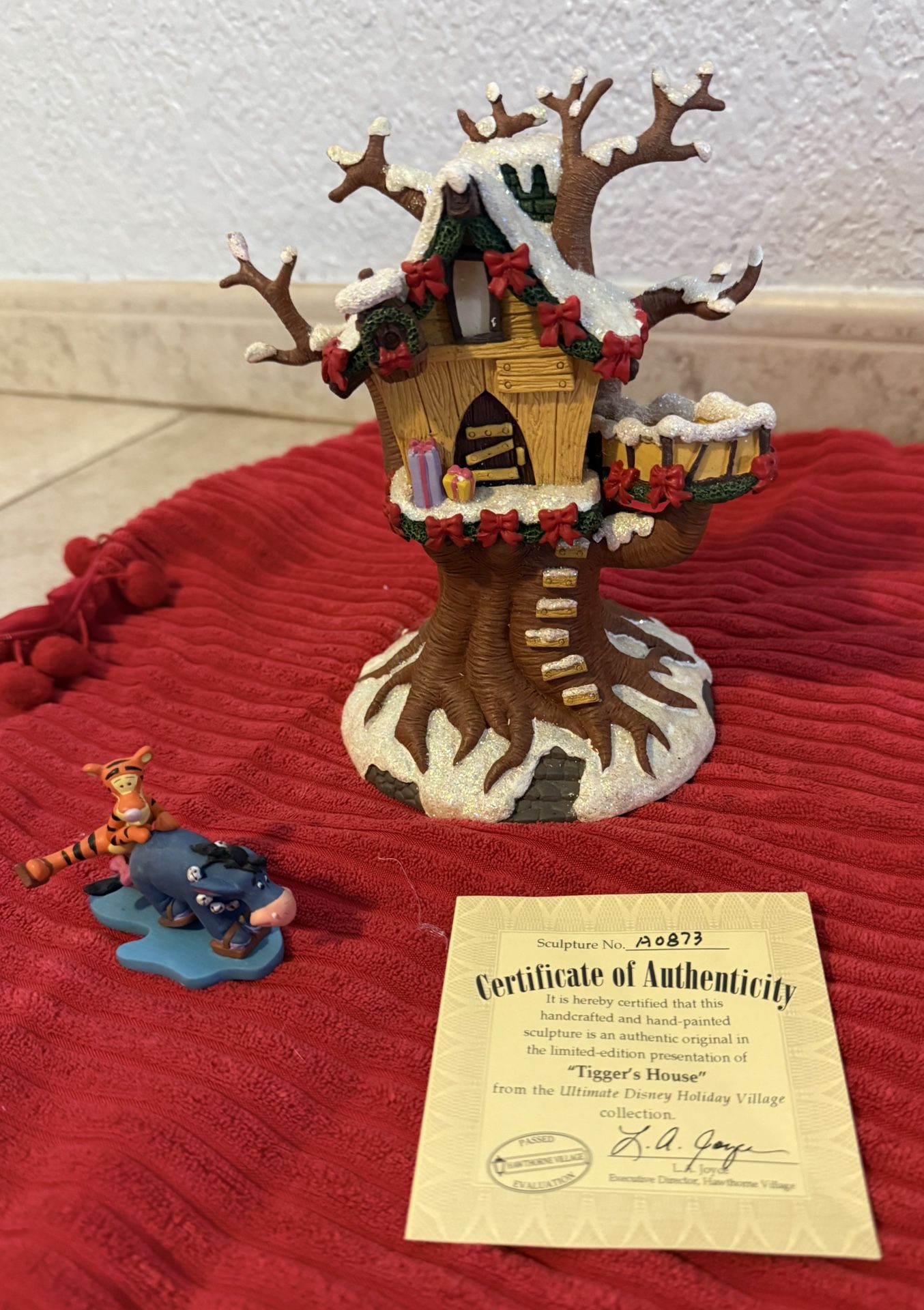 2008 Disney Hawthorne Village Tigger House A0208