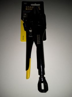 Stanley (FatMax) 10 Inch Straight Jaw Locking Pliers