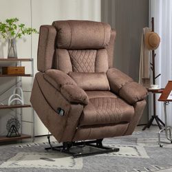 CHINO-Big Man 400 lbs Recliner Power Lift Chair for Elderly Adults