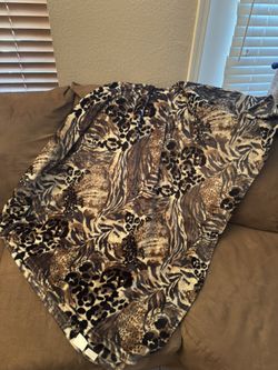 Animal Print Blanket