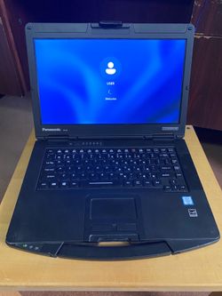 Panasonic toughbook CF-54 laptop computer touchscreen  Intel core i5-6300 @ 2.40 GHz  8GB RAM  256 GB SSD Windows 11 pro. Nothing wrong. NO TRADES. Pi