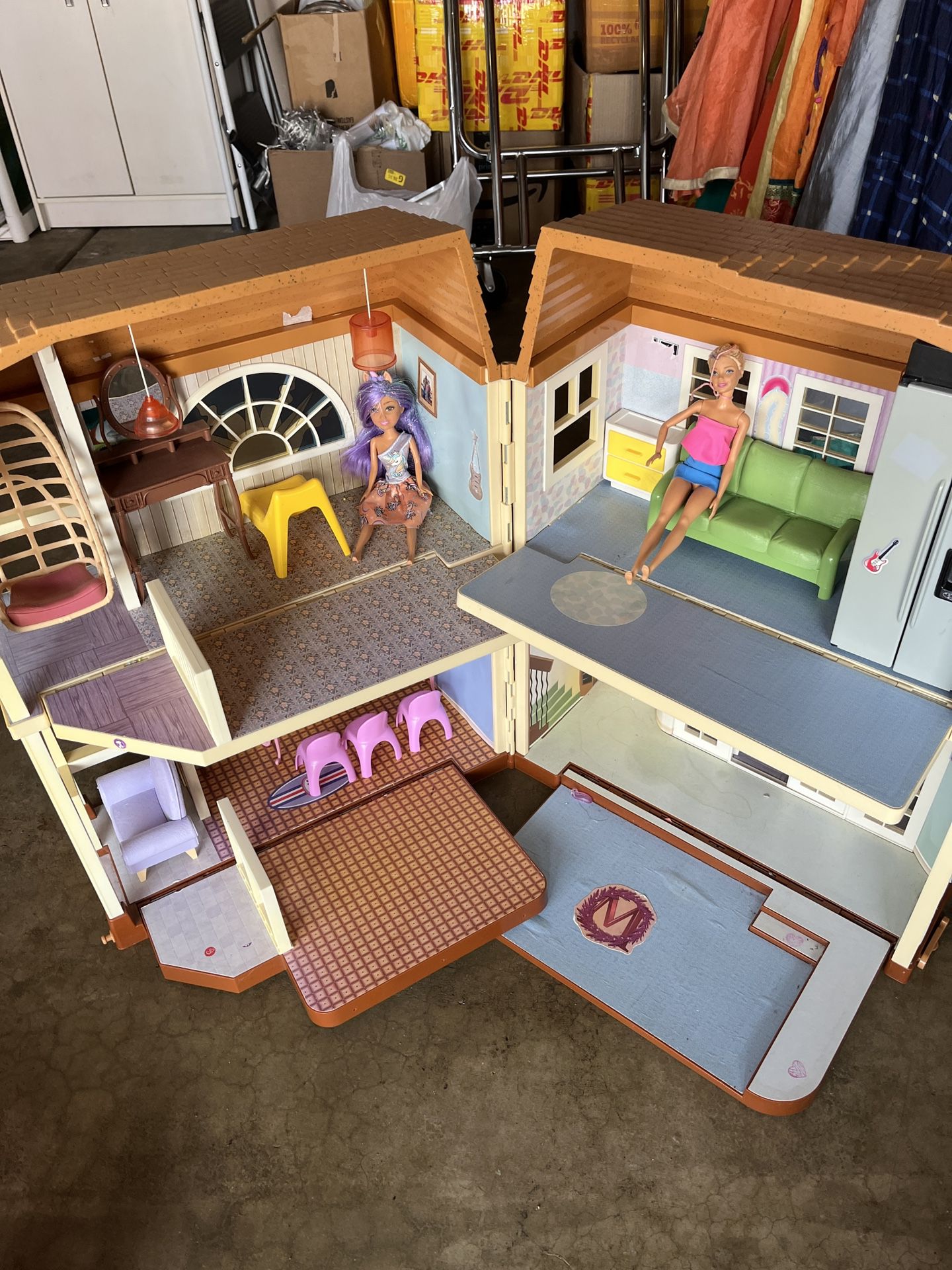 Girls Doll House For Little Kids Age 3-8