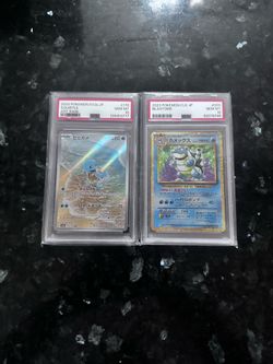 Squirtle and Blasteroids  Japanese PSA 10