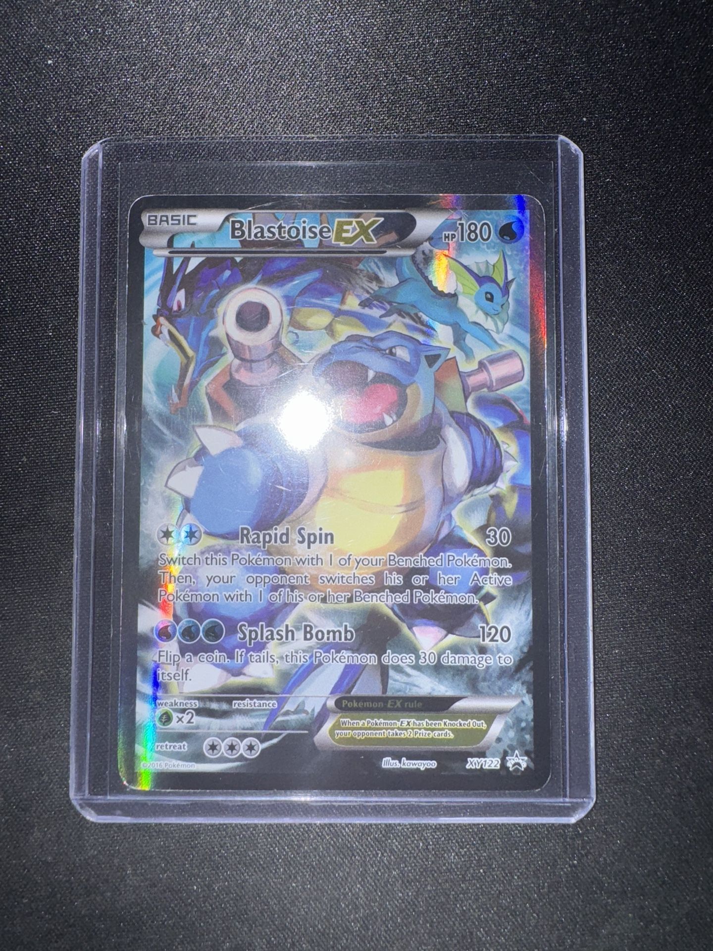 Blastoise EX Promo Card