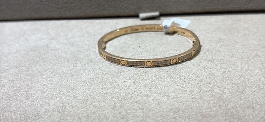 Gold baby bangle bracelet