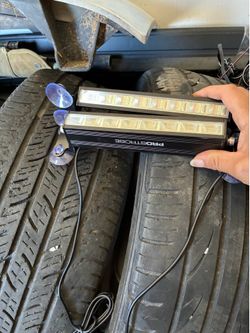 LED flashing amber and white lights  universal