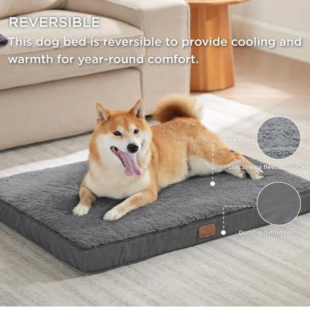Bedsure Reversible Dog Bed