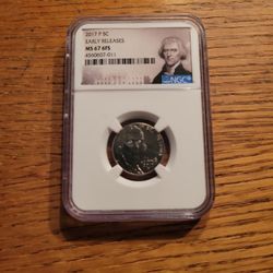 2017P MS67 6FS Jefferson Nickel