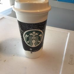 2012 Plastic Starbucks Cup 