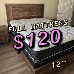 New Full Mattress Only $120