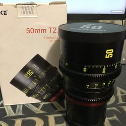 Meike 50mm T2.1 FF-Prime Cine Lens (RF-Mount)