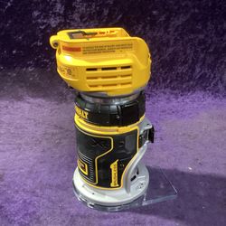 🧰🛠DEWALT 20V MAX XR Brushless Fixed Base Compact Router-NEW/WORKS!(BASE BROKEN)(Tool Only)-$150!🧰🛠 