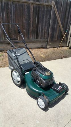 Craftsman eager 1 self deals propelled lawn mower