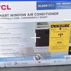 TCL A/C  10,000BTU Window Unit (smart)white Model