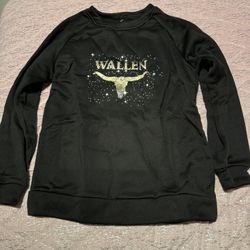 Brand New Womens Adult Medium “wallen” Sweatshirt 