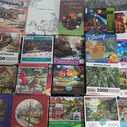 20 Jigsaw Puzzles for $20