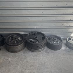 Plated Weights Gym Equipment Workout Steel Plates 