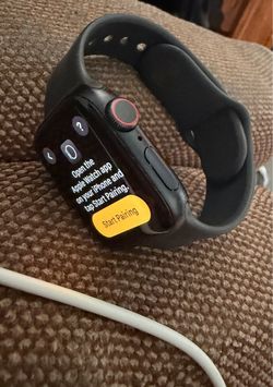40 MM Apple Watch with Black Sport Band