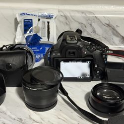 Canon EOS 250D DSLR Camera – Like New – Complete Kit with Lens & Accessories 