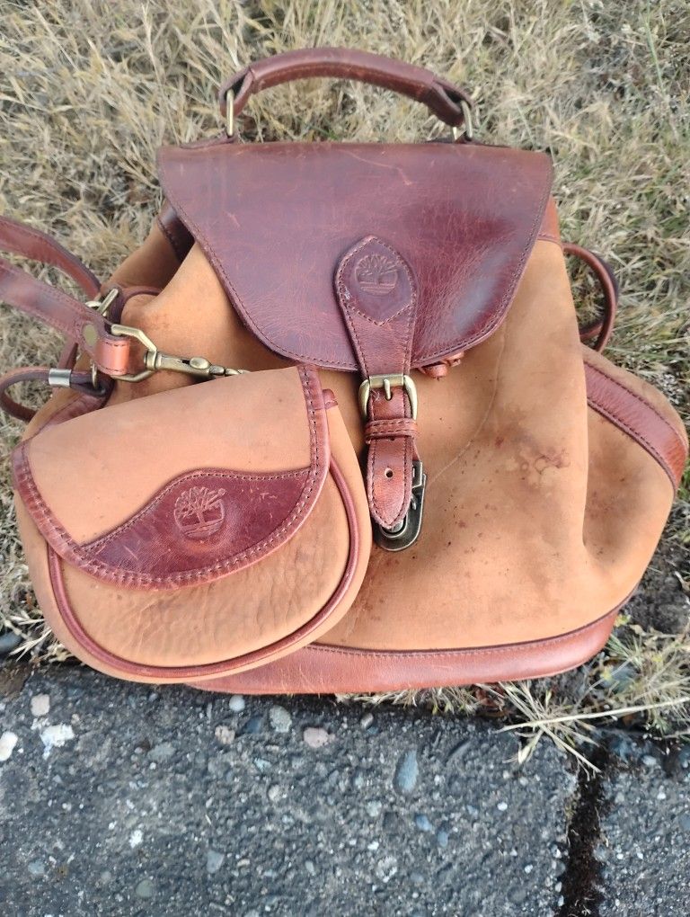 Timberland Vintage Women's Handbag With Matching Coin Purse