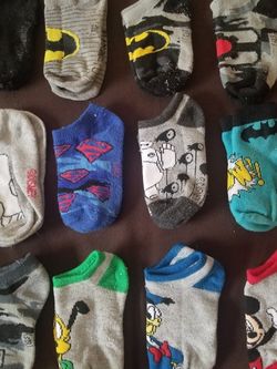 12 PAIRS BOYS SOCKS (Small)