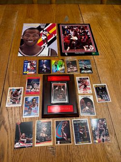 Clyde Drexler Trailblazers Basketball Collectible Lot