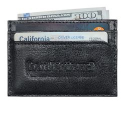 Badfriend Card Wallet Black Brand New In Box