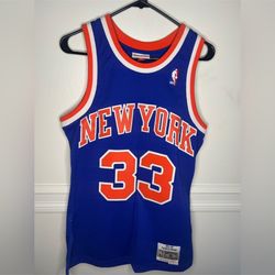 Patrick Ewing New York Knicks Mitchell & Ness Throwback Jersey #33 Men’s Small