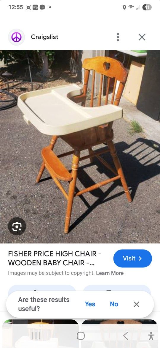 Fisher Price Baby High Chair