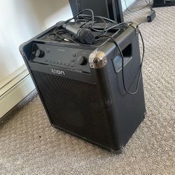 Portable Amp On Wheels, Bluetooth, Longlasting Battery