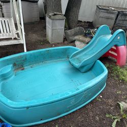 Step2 Big Splash Pool with Slide – Rare & Fun!