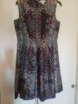Liz CLAIBORNE BELTED DRESS