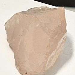 Rough high yield light Pink Rose Quartz from Namibia.

The stone appears to be Eye Clean, Semi-Transparent stone!

