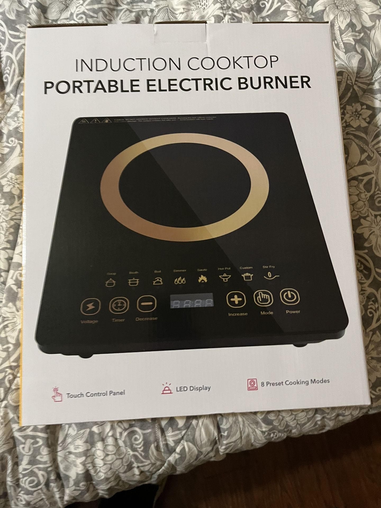 portable electric burner