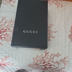 Black Gucci Shoe Box