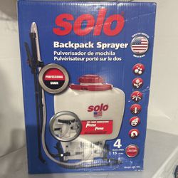 Solo backpack Sprayer