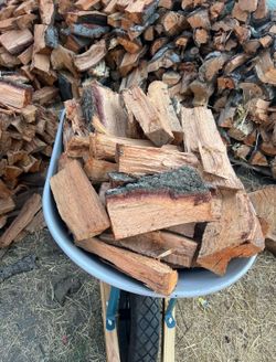 Oak Firewood $10 per wheelbarrow