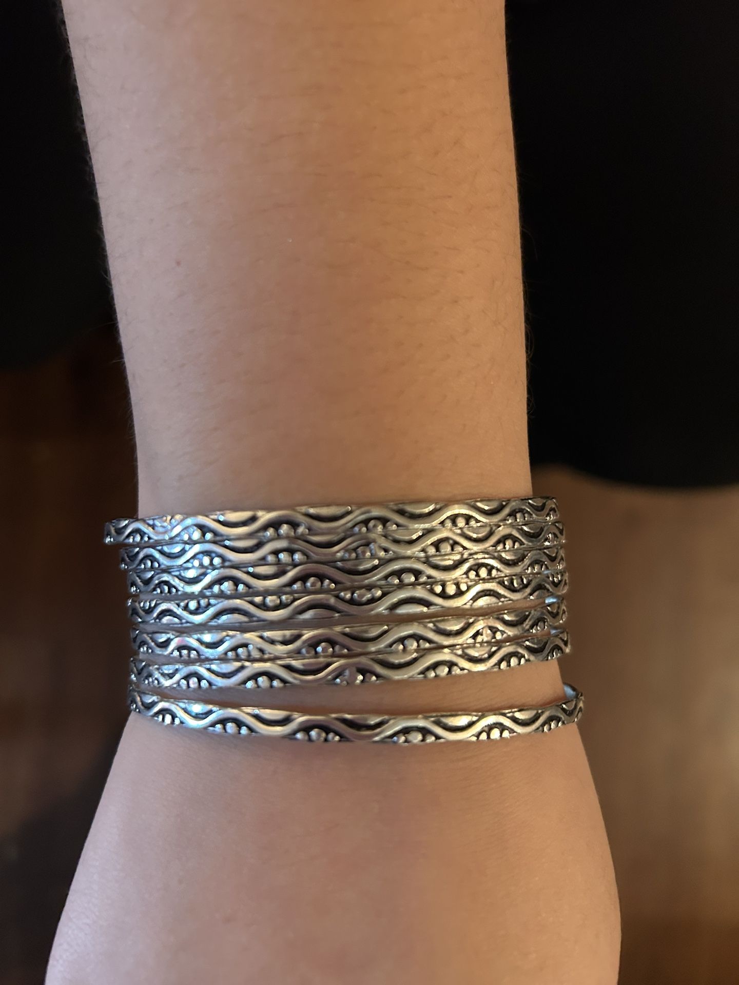 925 Sterling Silver Set Of 7 Pieces New