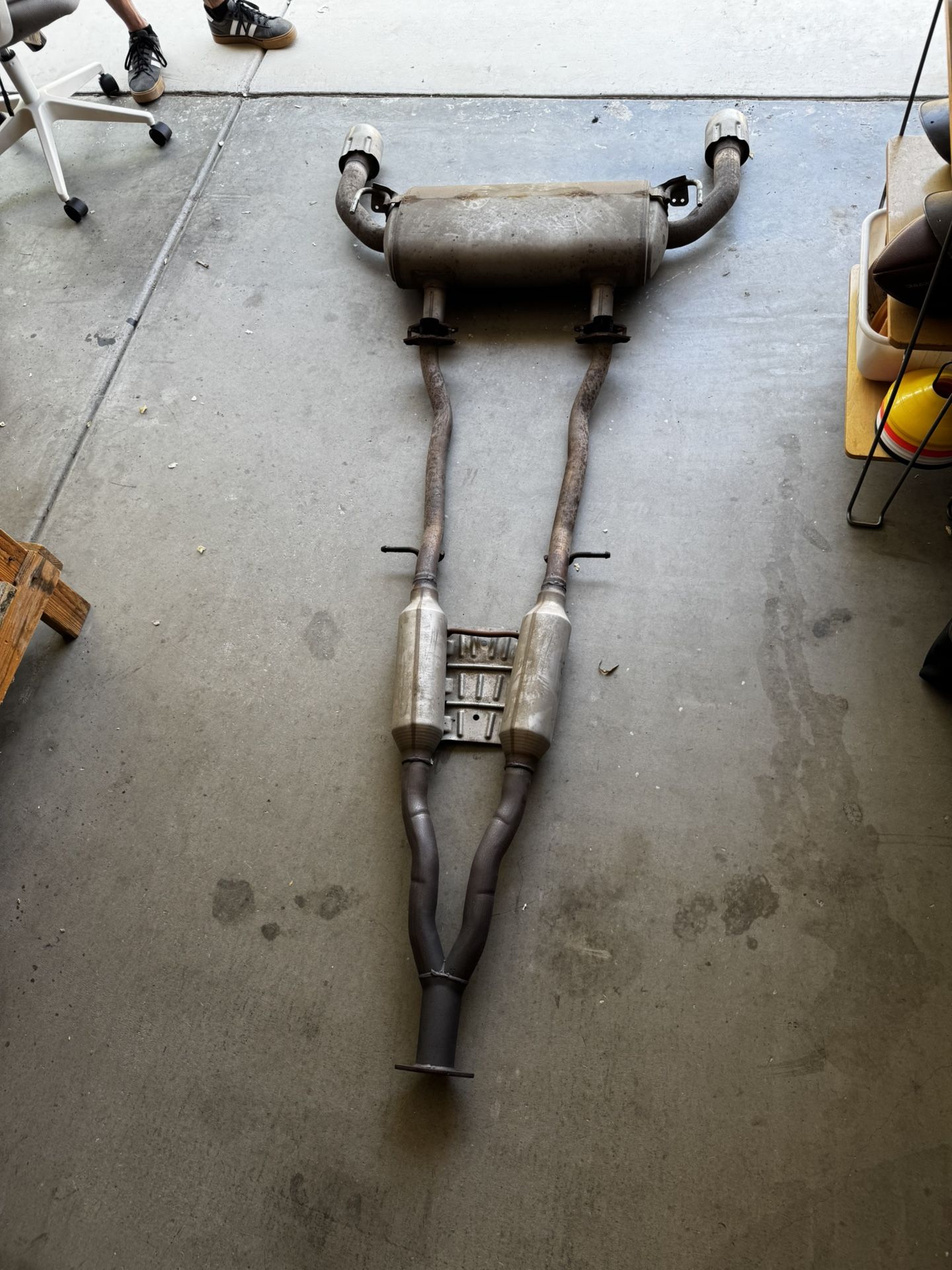 2020 Q50 Stock Exhaust