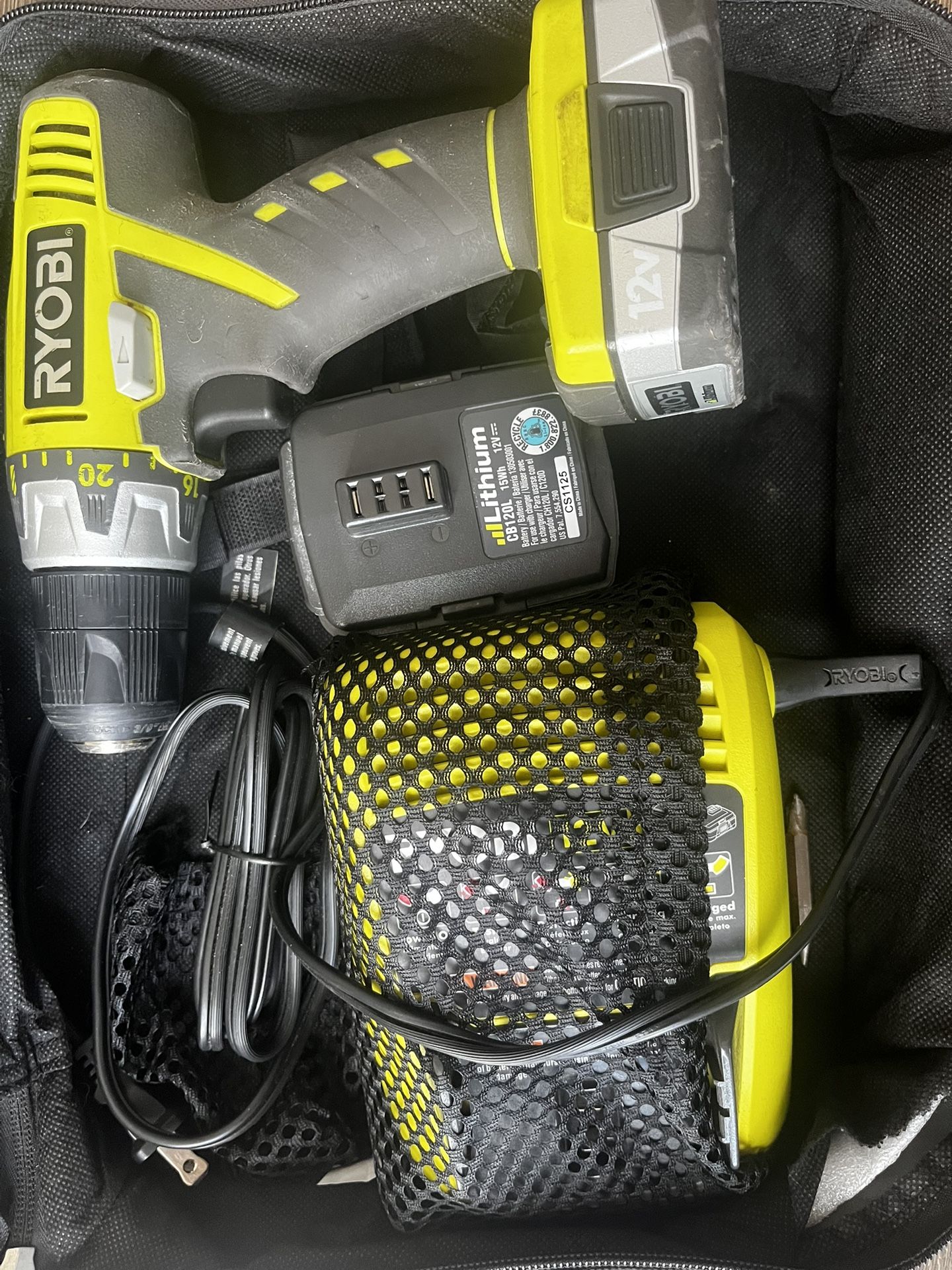 Ryobi drill