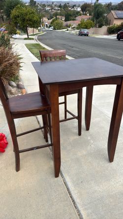 Table and chairs