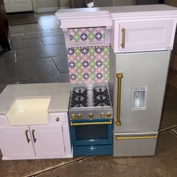 ✨ American Girl Kitchen Set – NEW w/ Accessories ✨