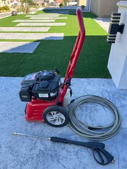 Gas-Powered Pressure Washer with Hose and Wand