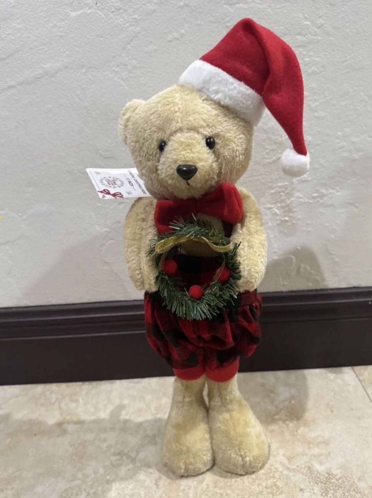 Christmas Teddy Bear Decoration