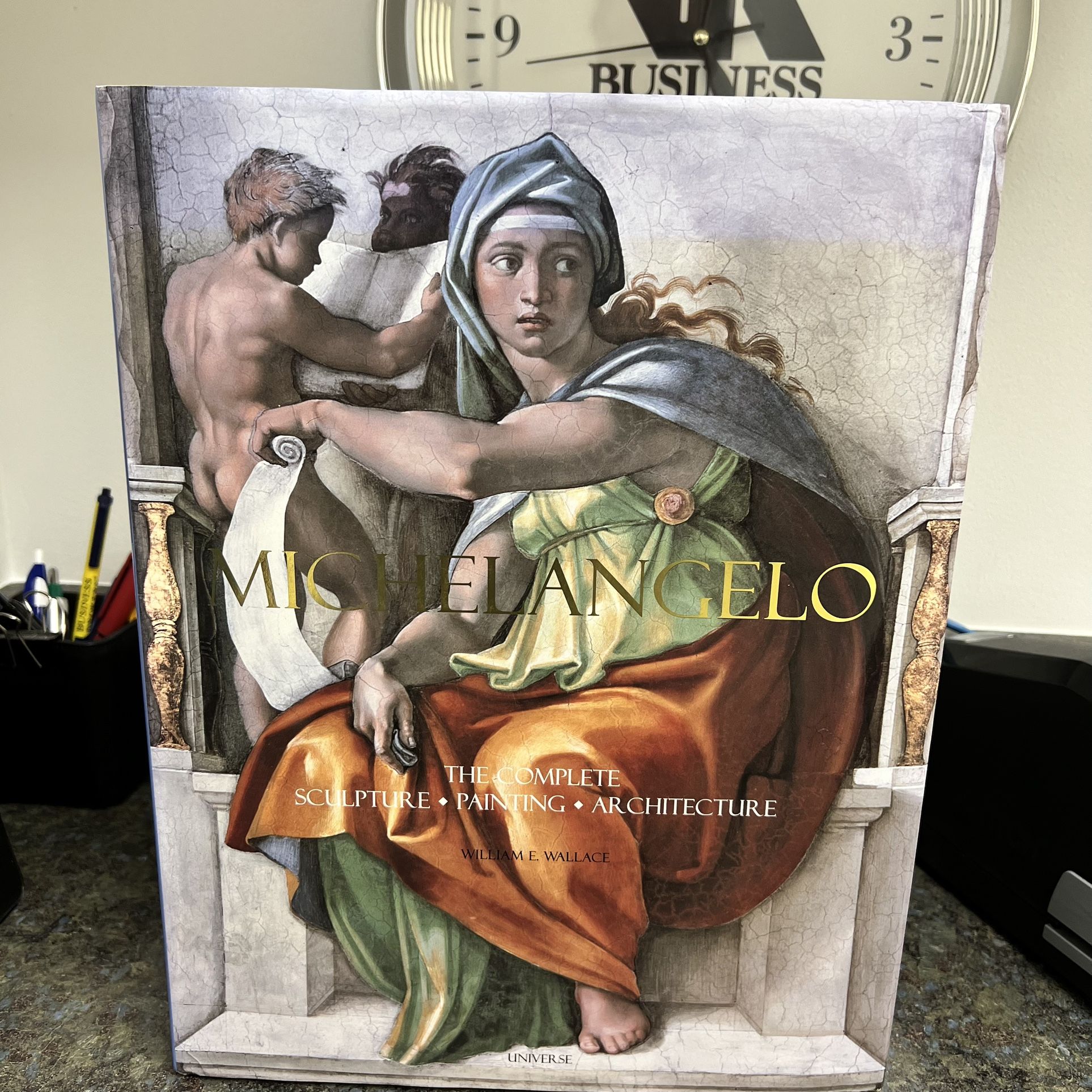 📘 Michelangelo: The Complete Sculpture, Painting & Architecture – Large Art